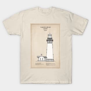 Yaquina Head Light Lighthouse - Oregon - SBD T-Shirt